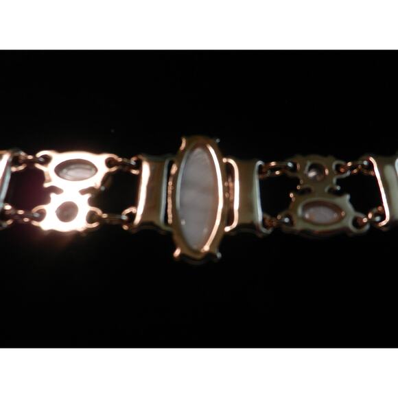 Bracelet with Oval and Iridescent Stones - New Condition - Picture 10 of 10